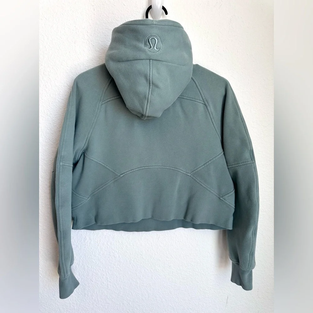 Lululemon Scuba Oversized Half-Zip Hoodie‎ Crater Blue / Gold SIZE XS/S